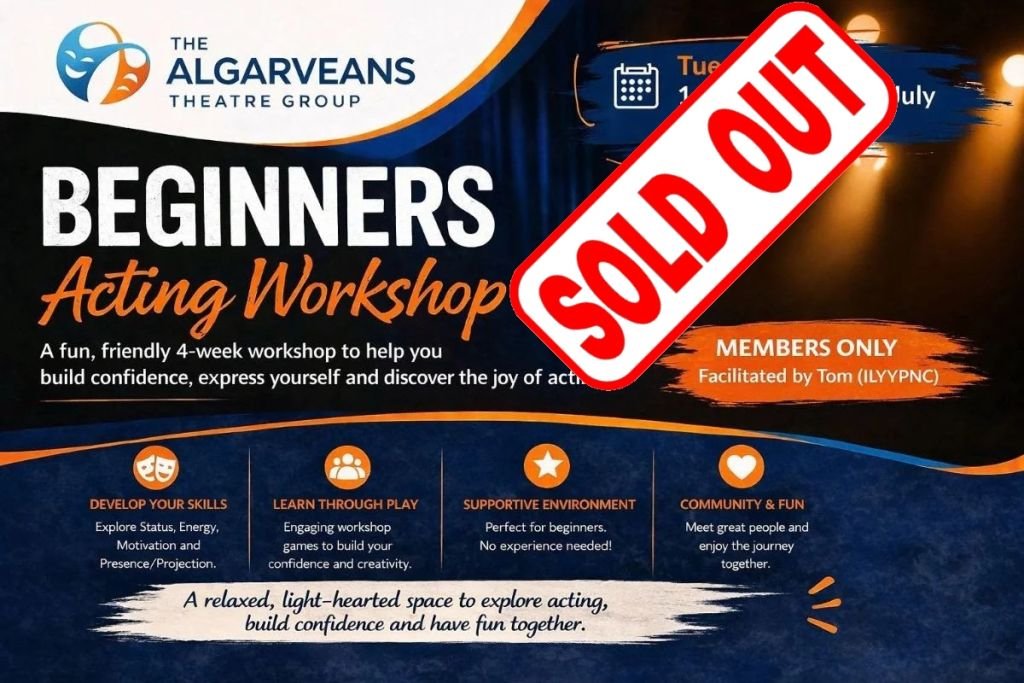 20260630-Acting-Workshops Sold-out Acting Workshops Sold Out