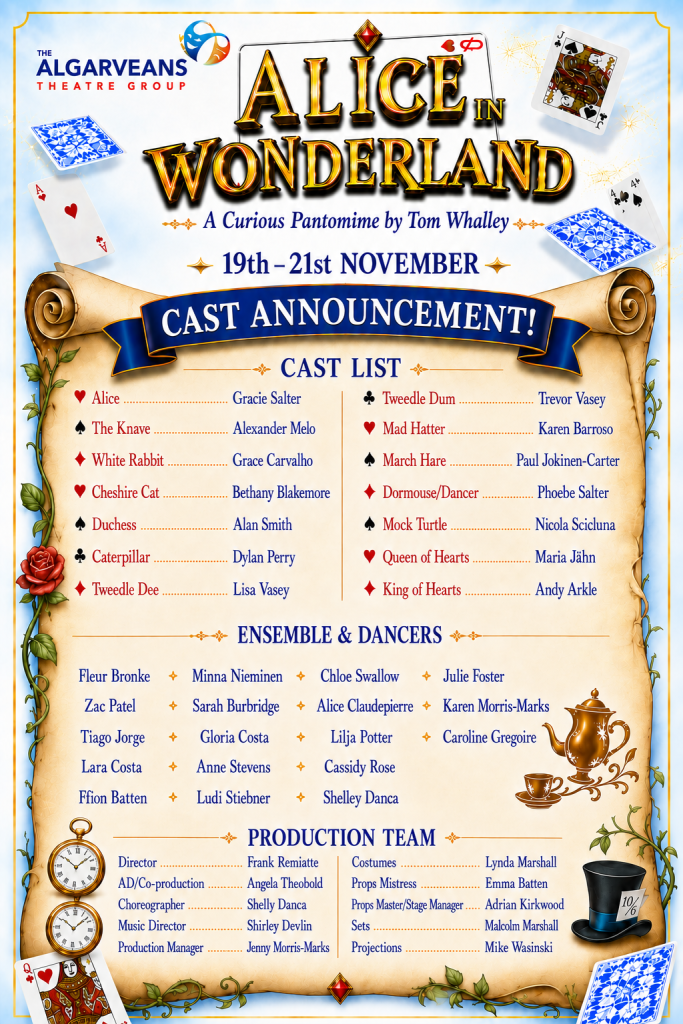 FINAL - Alice Cast Announcement Alice in Wonderland 2026 Cast